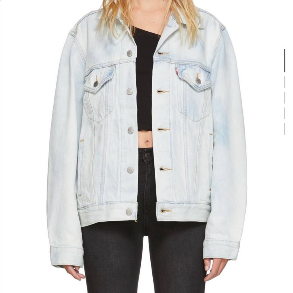 Levis Blue Vintage Trucker Jacket
